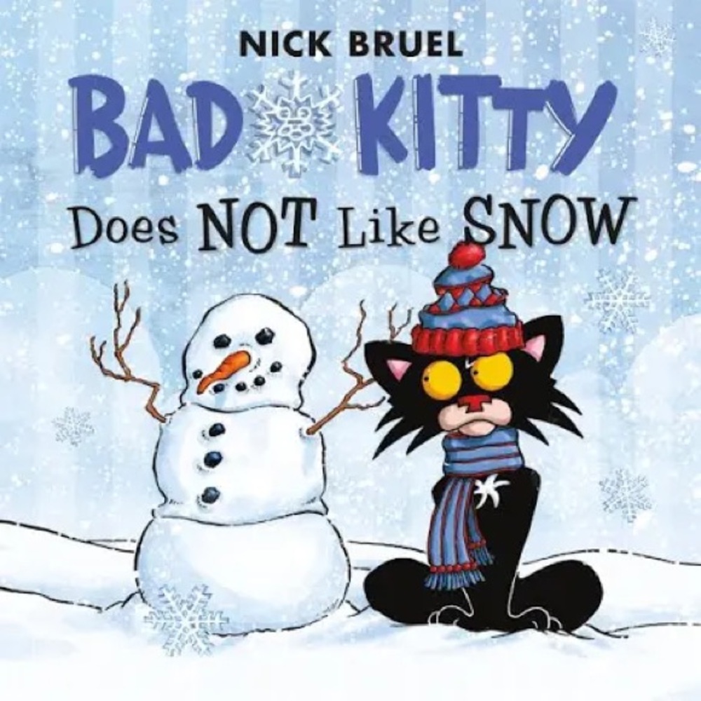 BUNDLE & SAVE 🎉 Bad Kitty Does Not Like Snow Softcover Book by Nick Bruel